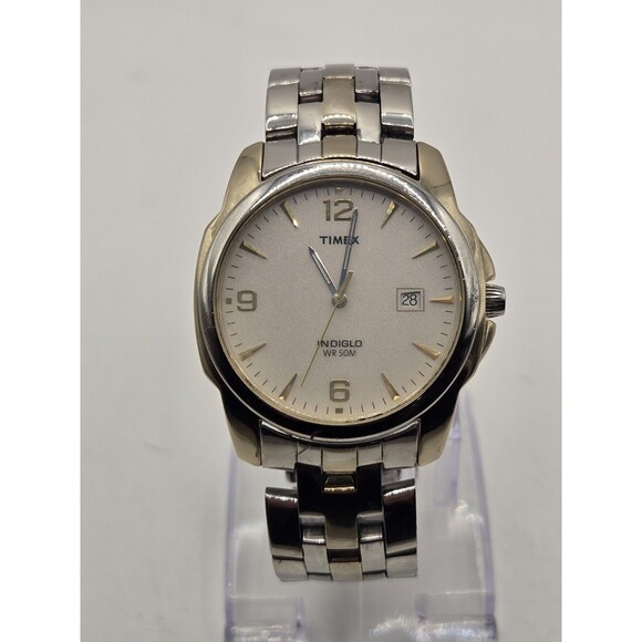 Timex Men's Analog Two Toned Stainless Steel Dress Watch. New Battery. - Picture 3 of 10